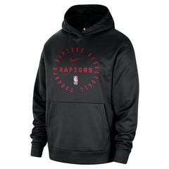Nike Toronto Raptors 2024/25 Spotlight On-Court Practice Performance Pullover Hoodie Black