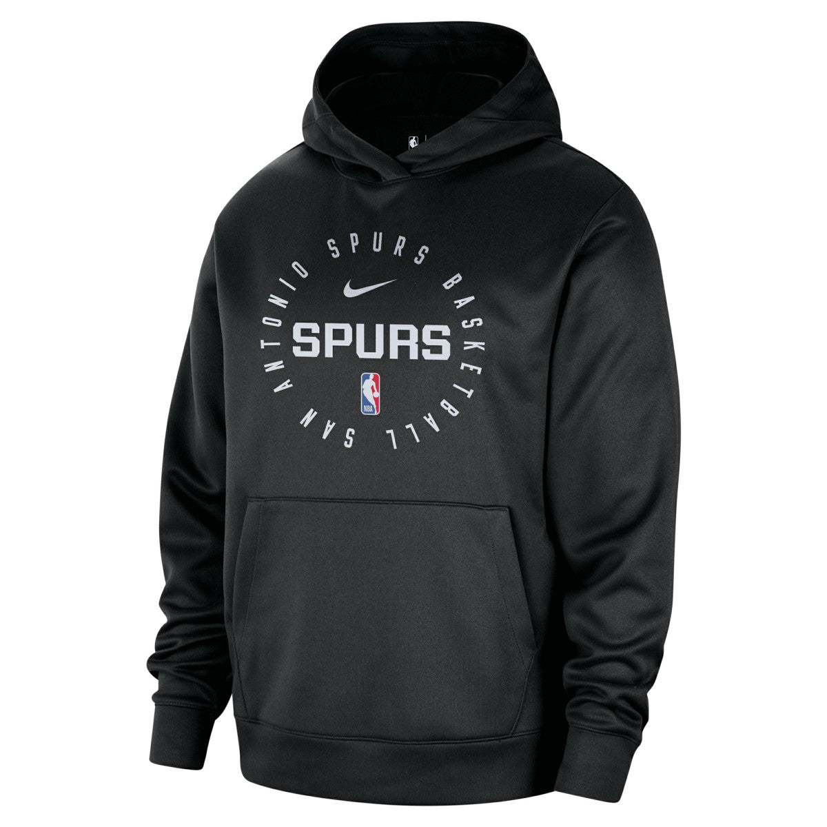 Nike San Antonio Spurs 2024/25 Spotlight On-Court Practice Performance Pullover Hoodie Black