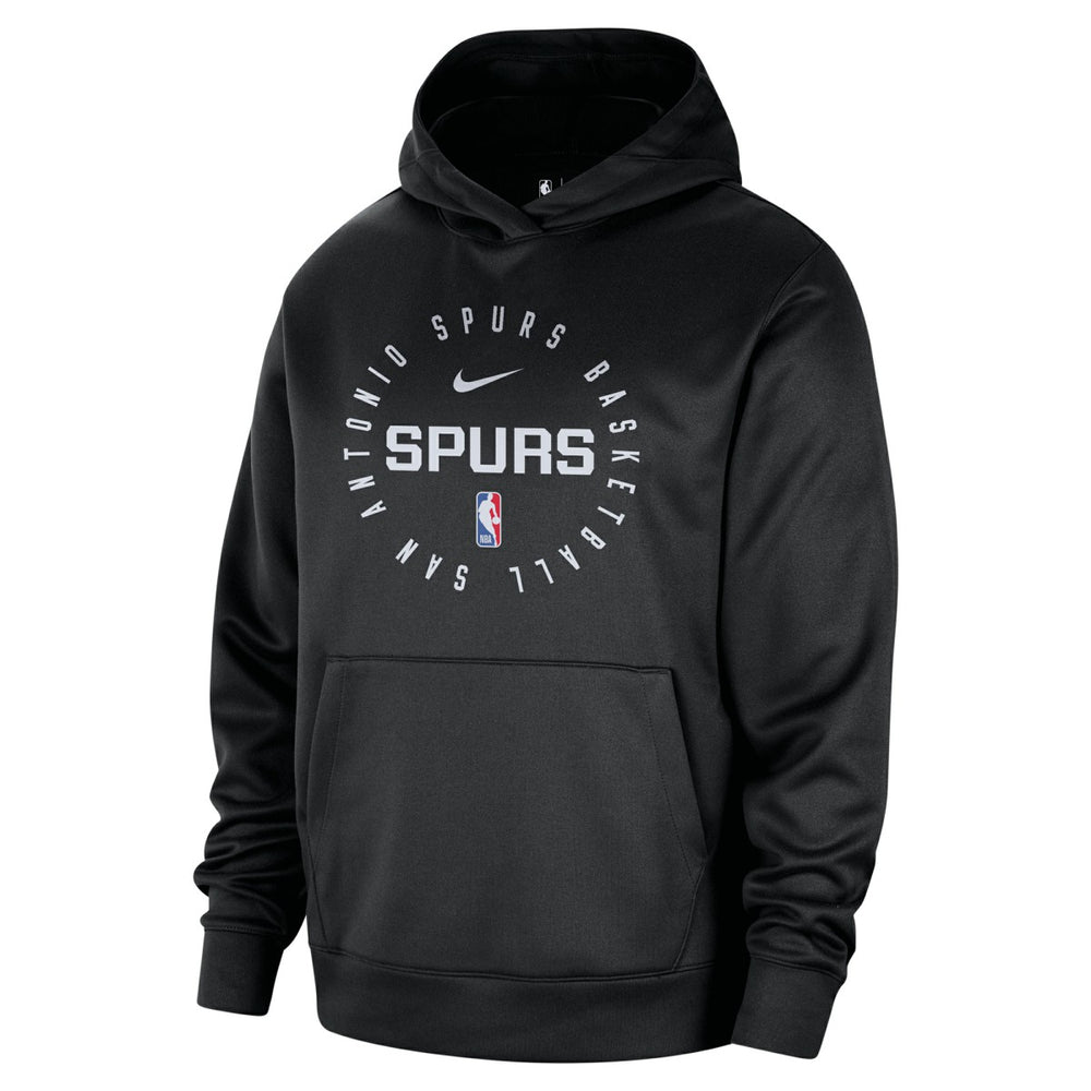 Nike San Antonio Spurs 2024/25 Spotlight On-Court Practice Performance Pullover Hoodie Black