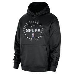 Nike San Antonio Spurs 2024/25 Spotlight On-Court Practice Performance Pullover Hoodie Black