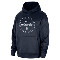 Nike Washington Wizards 2024/25 Spotlight On-Court Practice Performance Pullover Hoodie Navy