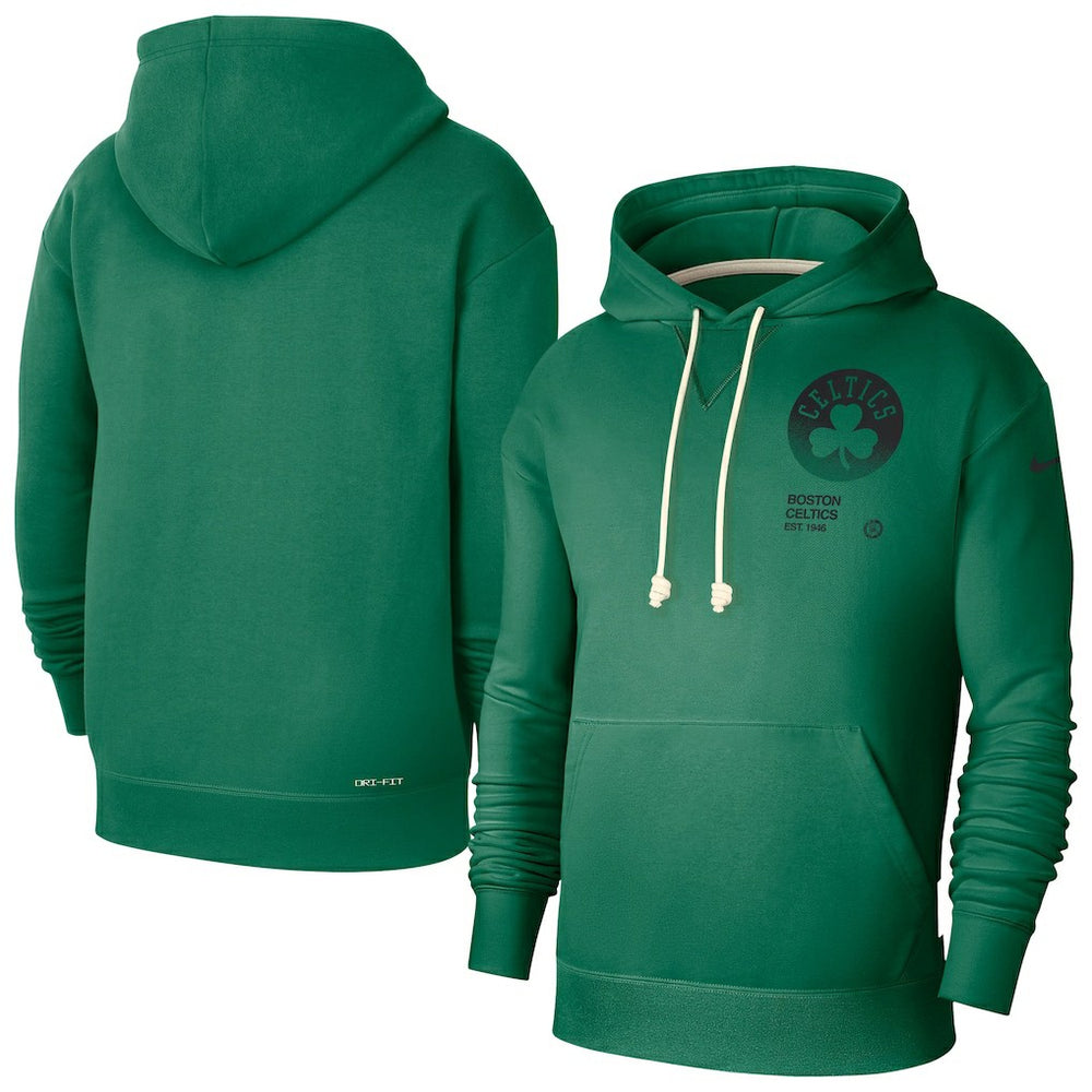 Nike Boston Celtics Courtside Standard Issue Premium Performance Pullover Hoodie Kelly Green