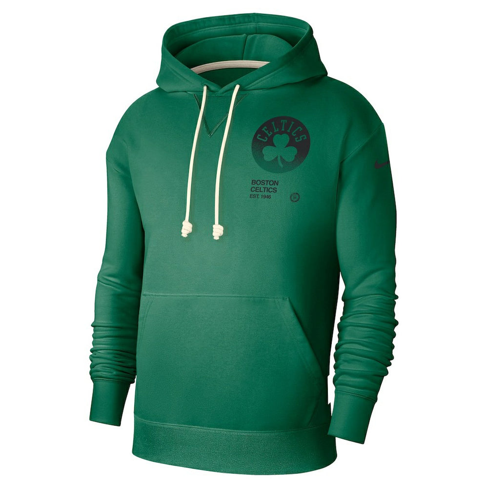 Nike Boston Celtics Courtside Standard Issue Premium Performance Pullover Hoodie Kelly Green