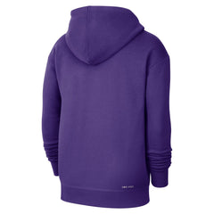 Nike Los Angeles Lakers Courtside Standard Issue Premium Performance Pullover Hoodie Purple
