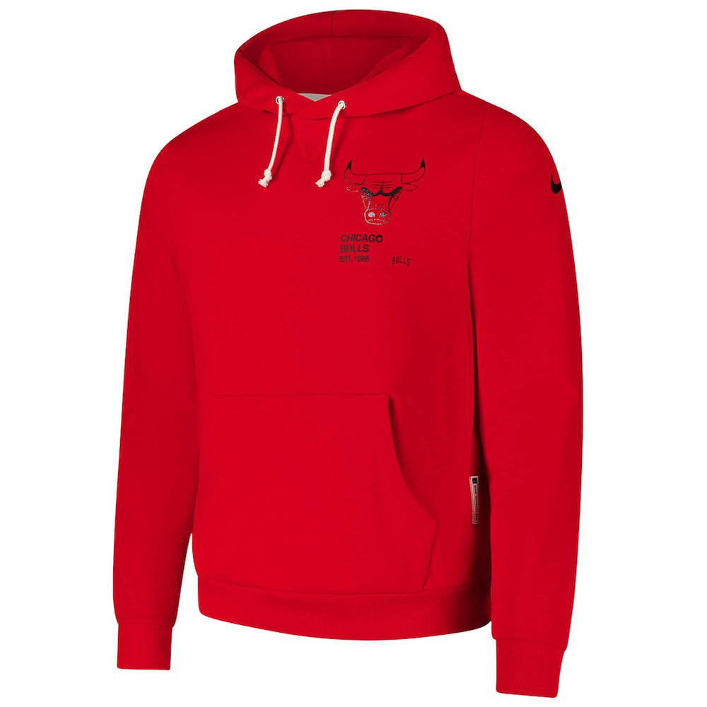 Nike Chicago Bulls Courtside Standard Issue Premium Performance Pullover Hoodie Red