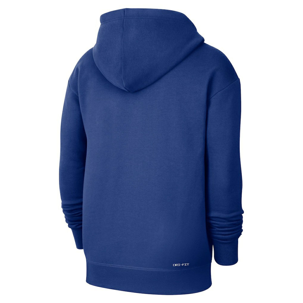Nike Golden State Warriors Courtside Standard Issue Premium Performance Pullover Hoodie Royal