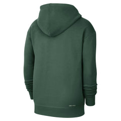 Nike Milwaukee Bucks Courtside Standard Issue Premium Performance Pullover Hoodie Hunter Green