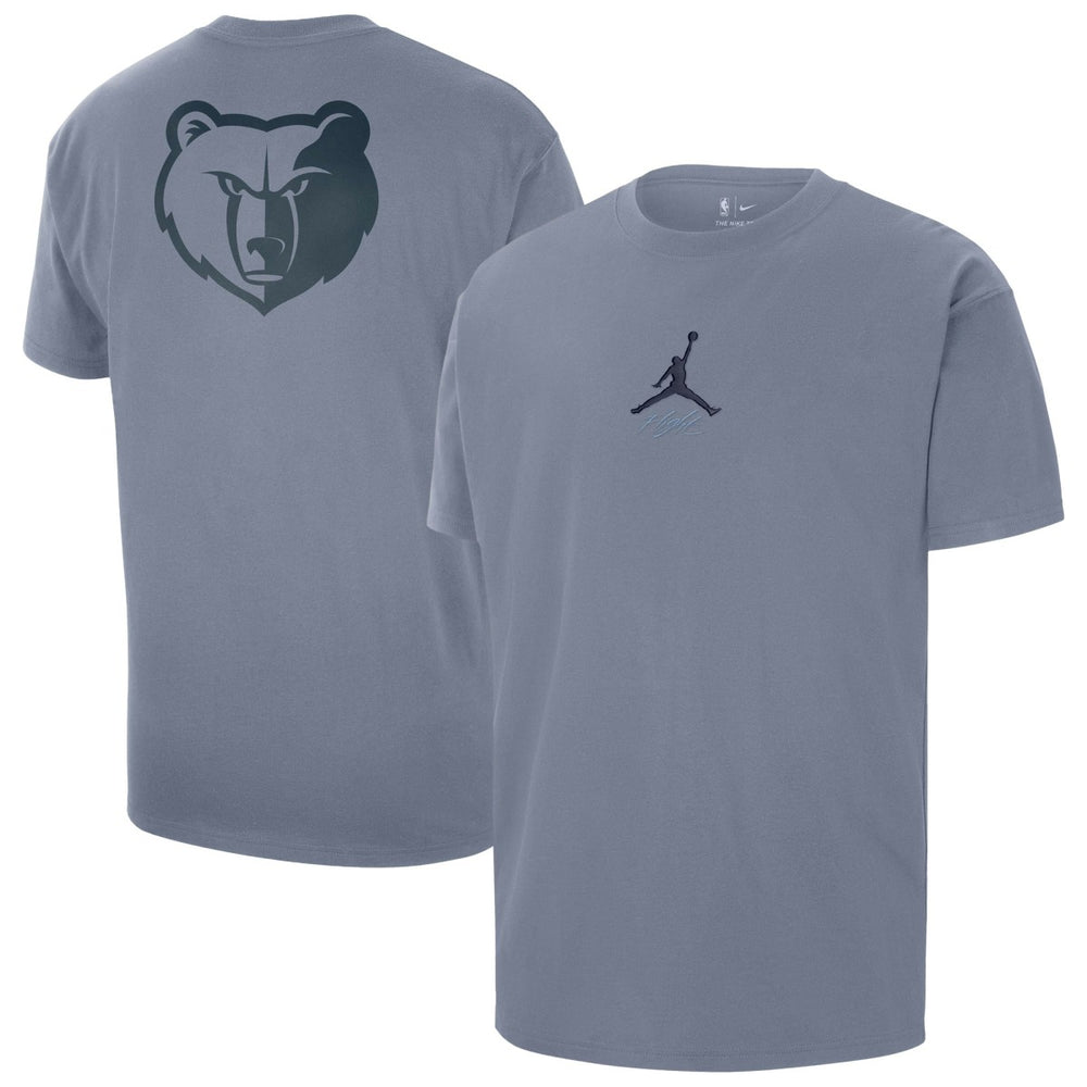 Memphis Grizzlies Jordan Brand Statement Edition Jumpman Flight Heavyweight T-Shirt Blue