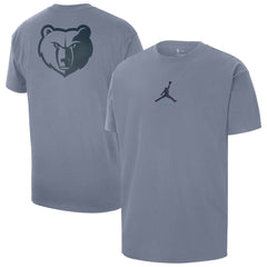 Memphis Grizzlies Jordan Brand Statement Edition Jumpman Flight Heavyweight T-Shirt Blue