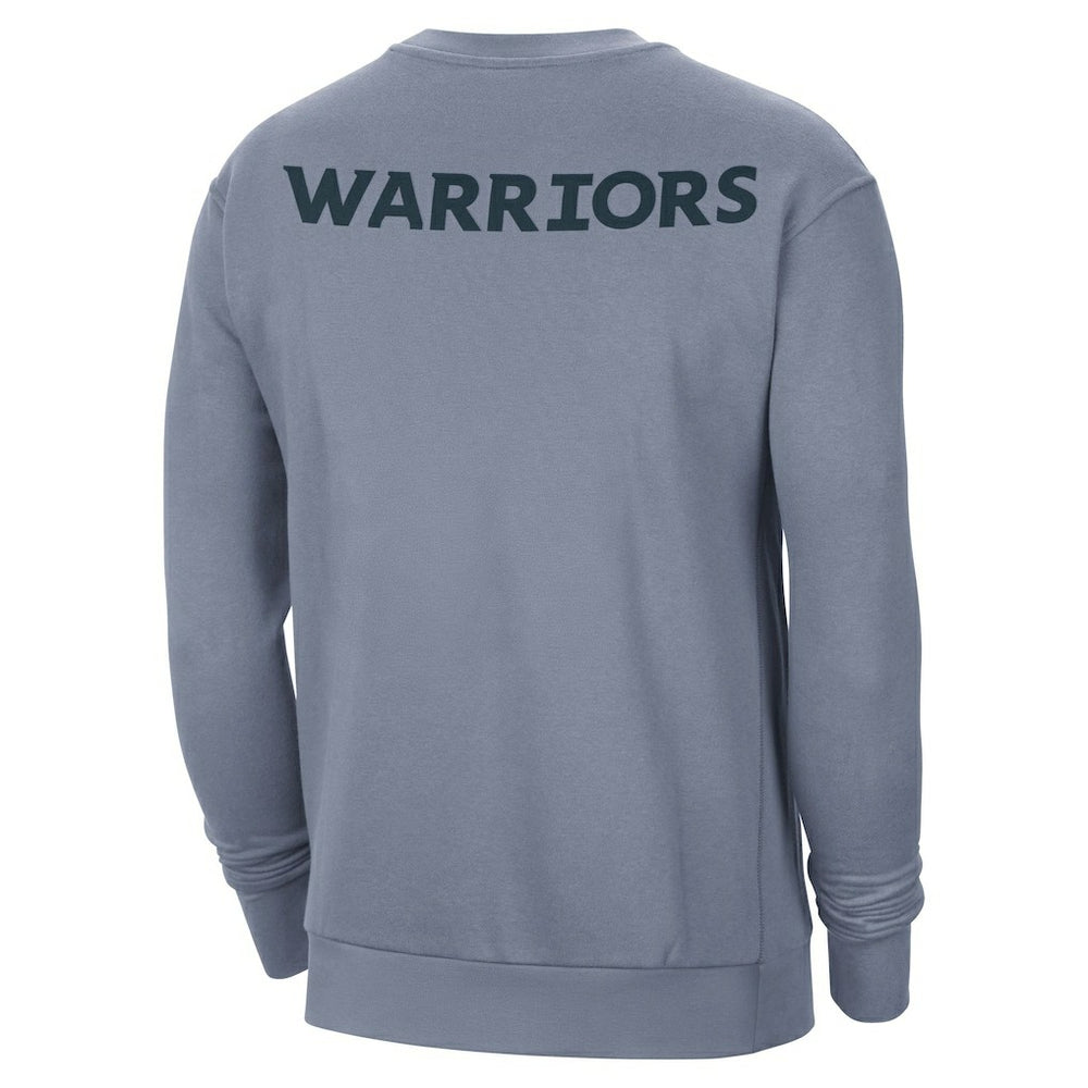 Golden State Warriors Jordan Brand Courtside Statement Edition Heavyweight Pullover Sweatshirt Blue