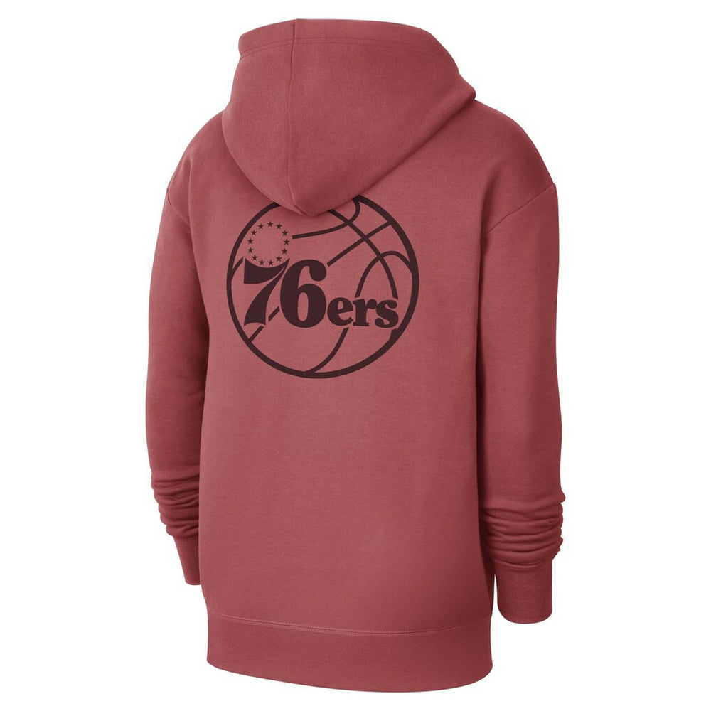 Philadelphia 76ers Jordan Brand Courtside Statement Edition Pullover Hoodie Red