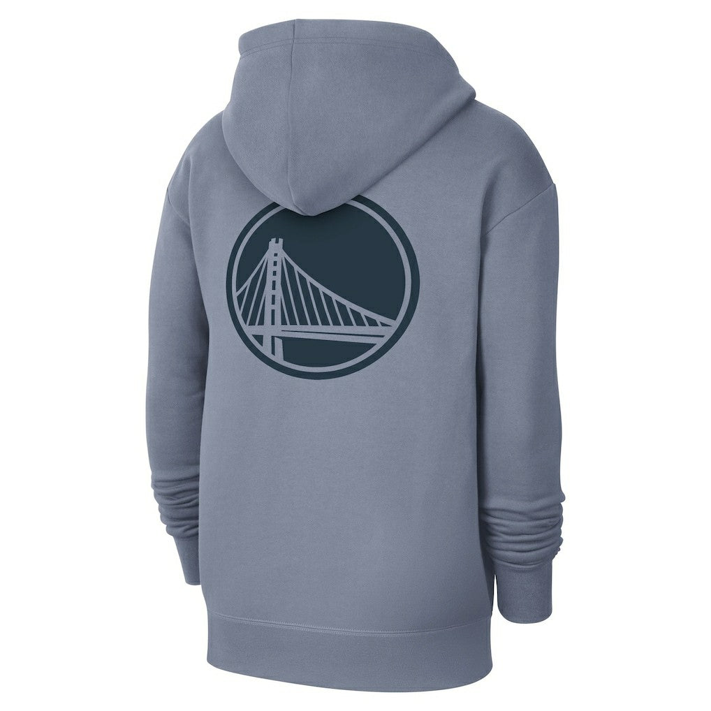 Golden State Warriors Jordan Brand Courtside Statement Edition Pullover Hoodie Gray