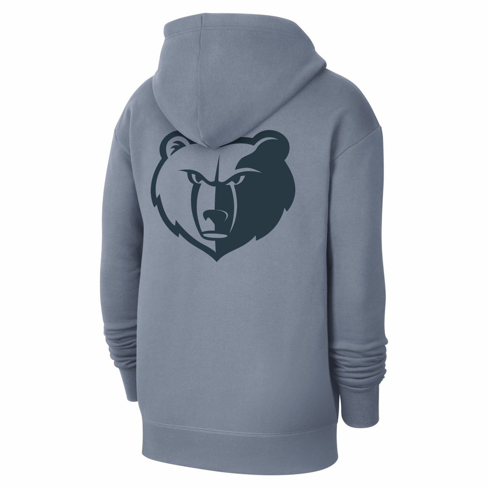 Memphis Grizzlies Jordan Brand Courtside Statement Edition Pullover Hoodie Gray