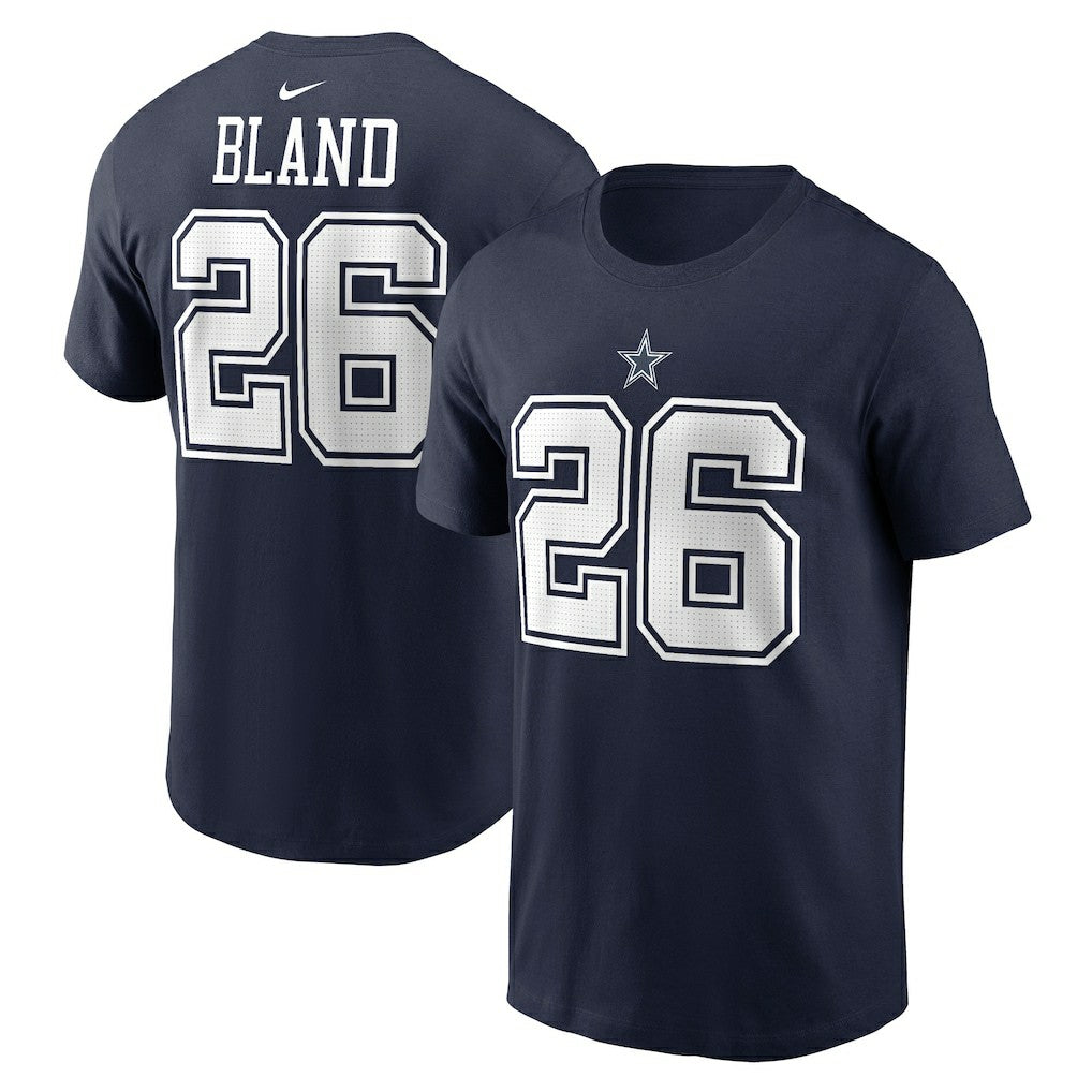 DaRon Bland Dallas Cowboys Player Name & Number T-Shirt - Navy - Nike