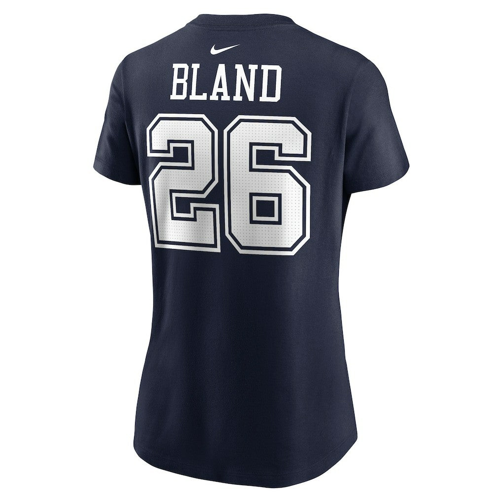 DaRon Bland Dallas Cowboys Women's Player Name & Number T-Shirt - Navy - Nike