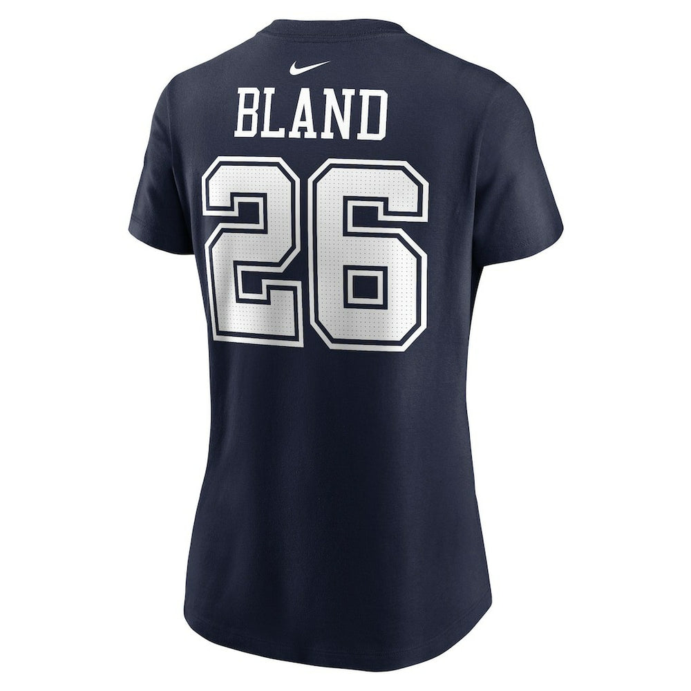 DaRon Bland Dallas Cowboys Women's Player Name & Number T-Shirt - Navy - Nike