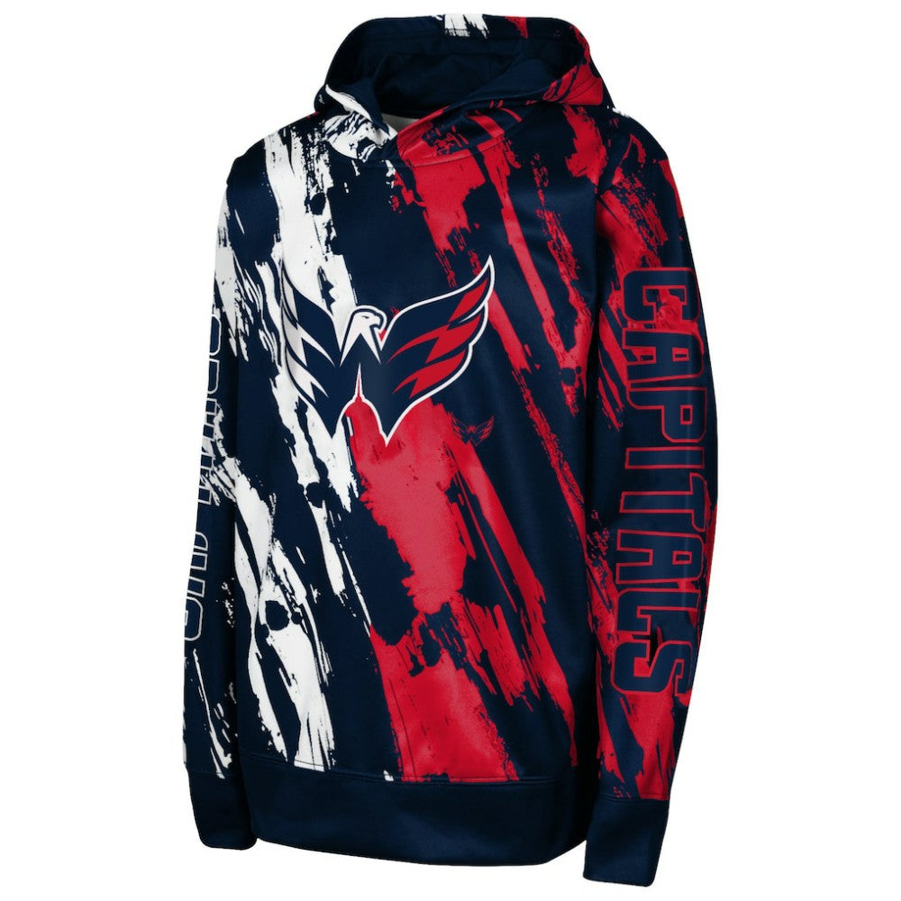 Washington Capitals Preschool Master Snipe Pullover Hoodie - Red | NHL discount
