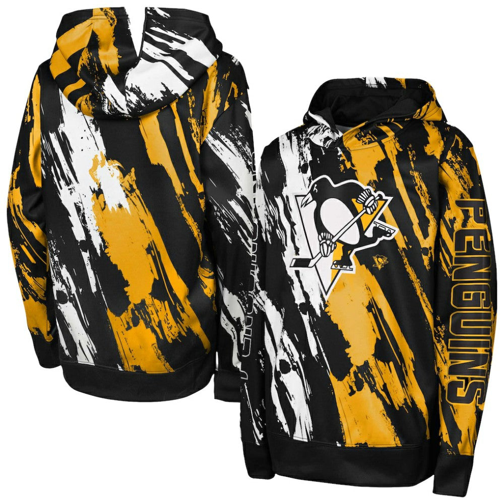 Pittsburgh Penguins Preschool Master Snipe Pullover Hoodie - Black | NHL online