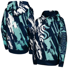 Seattle Kraken Preschool Master Snipe Pullover Hoodie - Deep Sea Blue | NHL near me