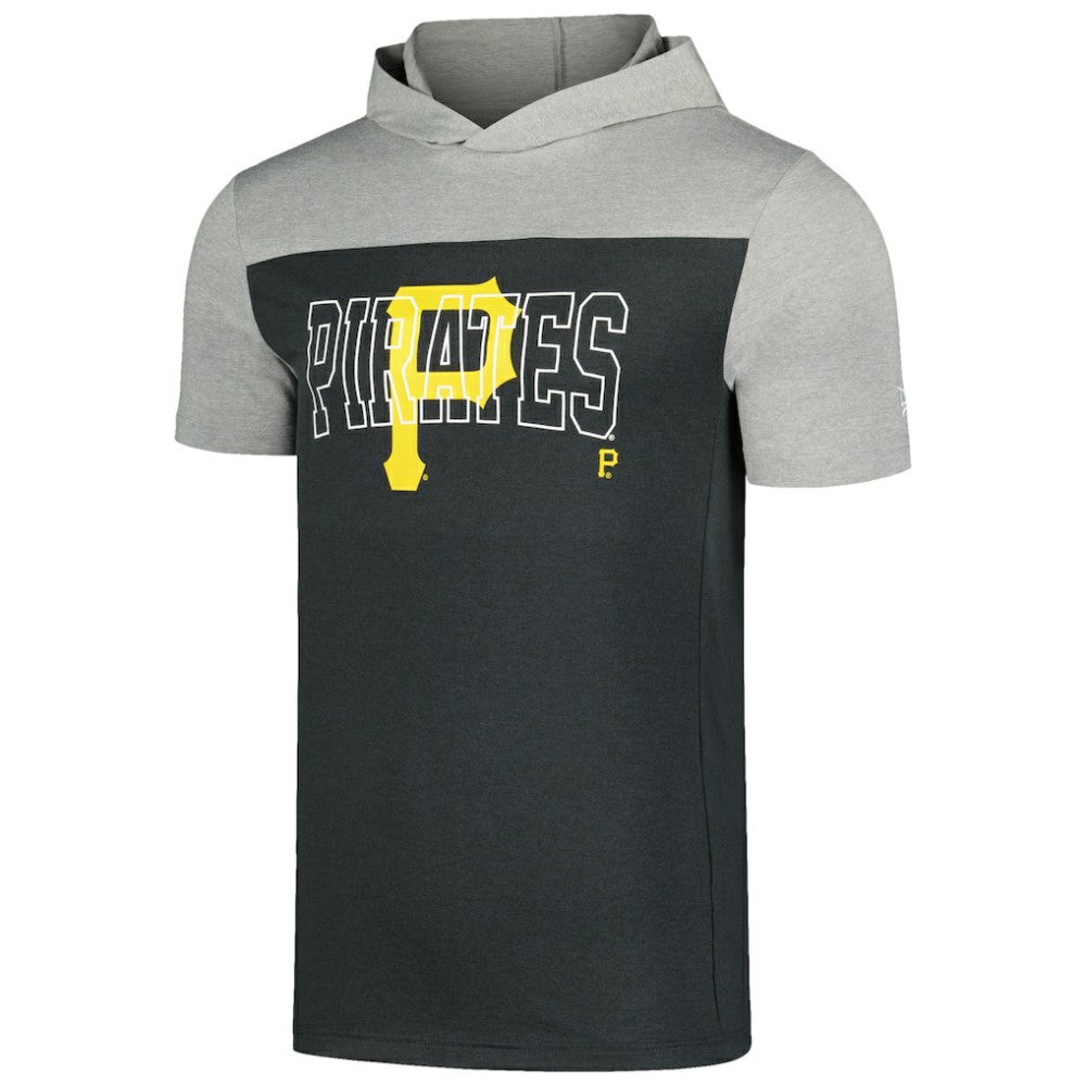 Pittsburgh Pirates New Era Active Brushed Hoodie T-Shirt for sale