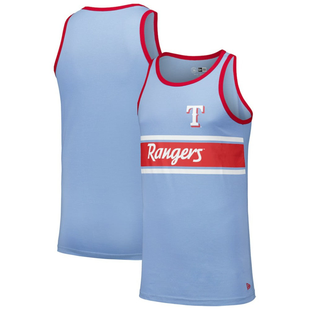 Texas Rangers New Era Jersey Ringer Tank Top for sale
