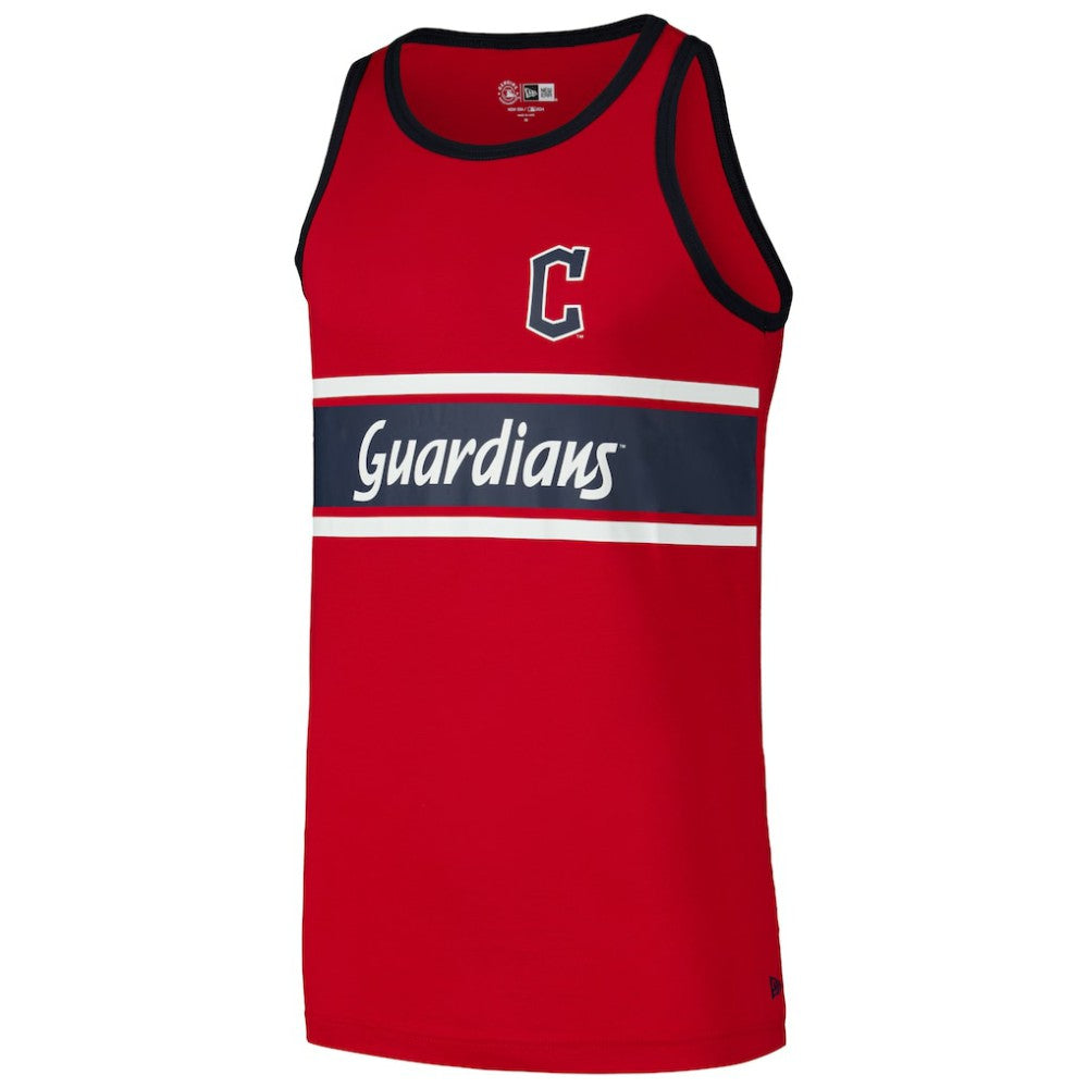 Cleveland Guardians New Era Jersey Ringer Tank Top Near Me