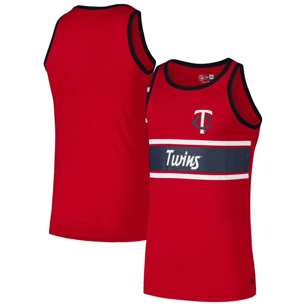 Minnesota Twins New Era Jersey Ringer Tank Top Sale