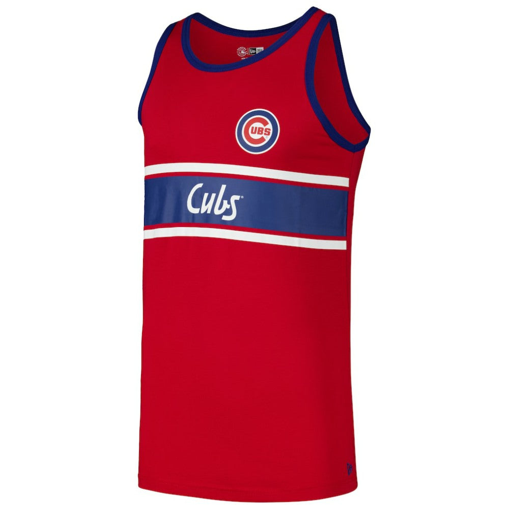 Chicago Cubs New Era Jersey Ringer Tank Top Outlet