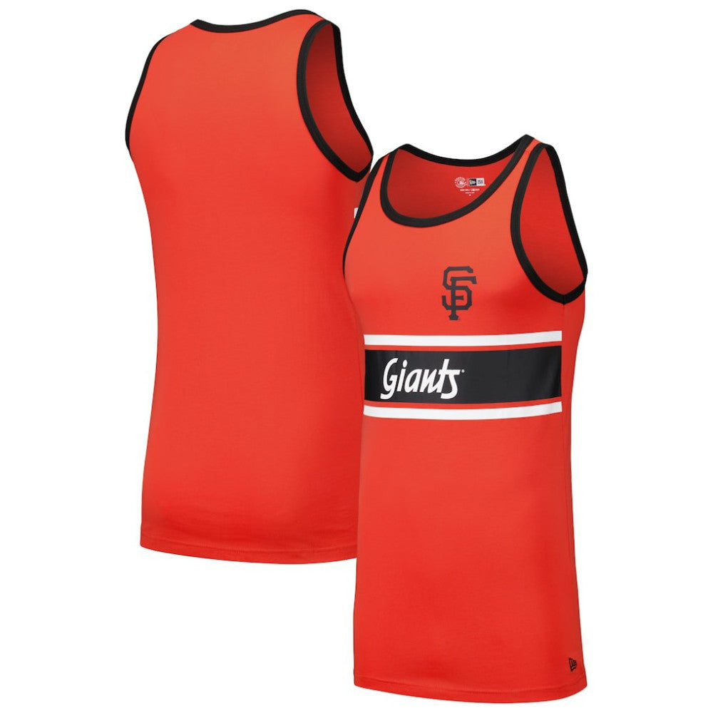 San Francisco Giants New Era Jersey Ringer Tank Top Near Me