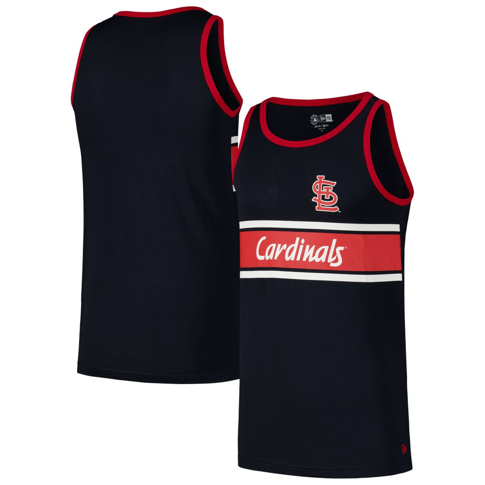 St. Louis Cardinals New Era Jersey Ringer Tank Top Outlet