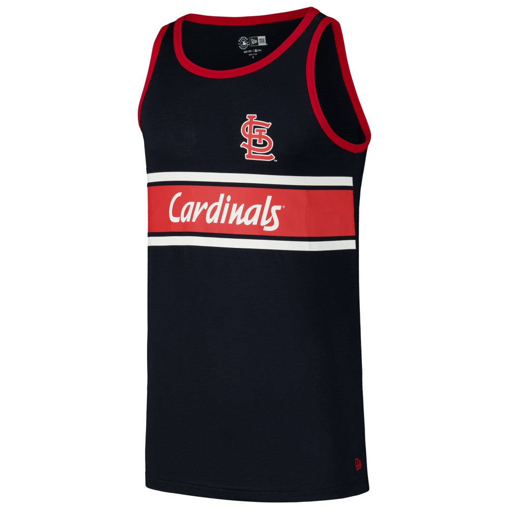St. Louis Cardinals New Era Jersey Ringer Tank Top Outlet