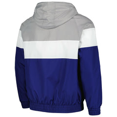 Chicago Cubs New Era Ripstop Raglan Quarter-Zip Hoodie Windbreaker Jacket Sale