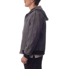 New York Jets The Wild Collective Corduroy Bomber Full-Zip Jacket - Gray - NFL