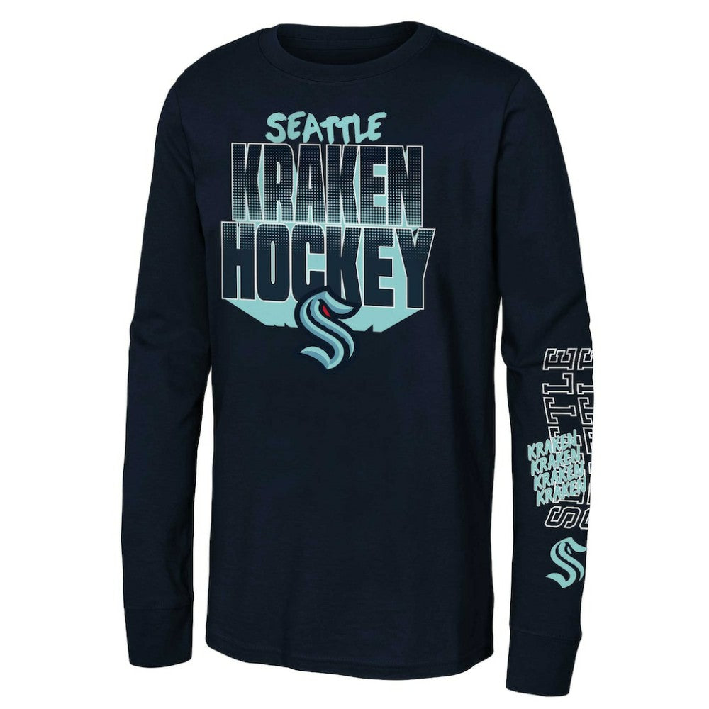 Seattle Kraken Youth Deep Sea Blue - Navy | NHL near me