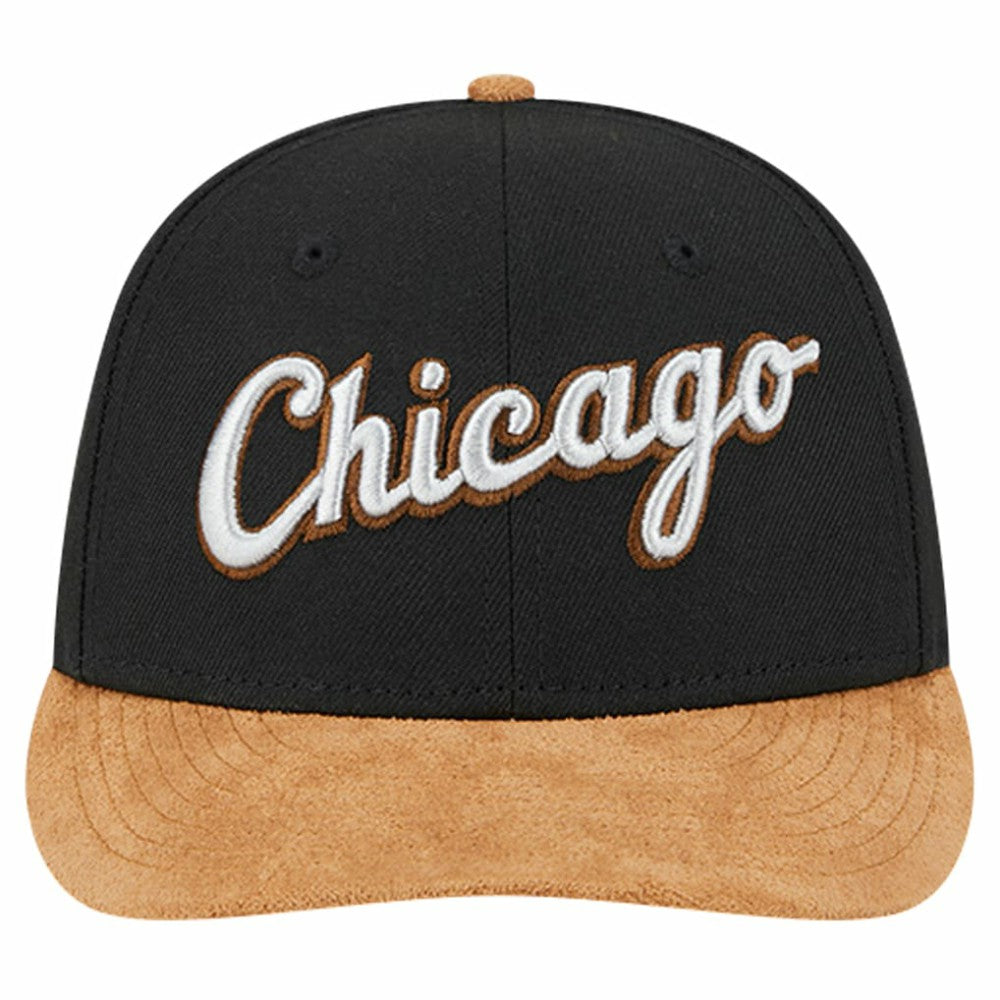 Chicago White Sox New Era Team Suede Visor Low Profile 59FIFTY Fitted Hat Near Me