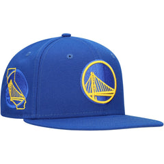 New Era Golden State Warriors Injection State Outline 9FIFTY Snapback Hat Royal