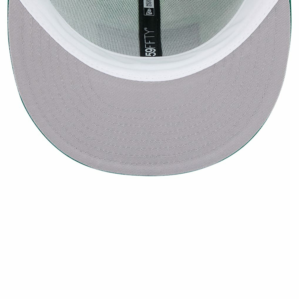 New Era Boston Celtics Palm Fronds 2-Tone 59FIFTY Fitted Hat Kelly Green