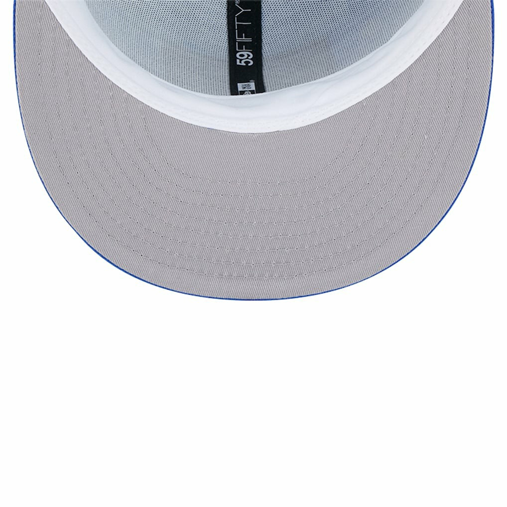 New Era Dallas Mavericks Palm Fronds 2-Tone 59FIFTY Fitted Hat Blue