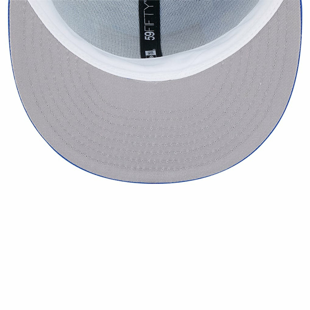 New Era Dallas Mavericks Palm Fronds 2-Tone 59FIFTY Fitted Hat Blue