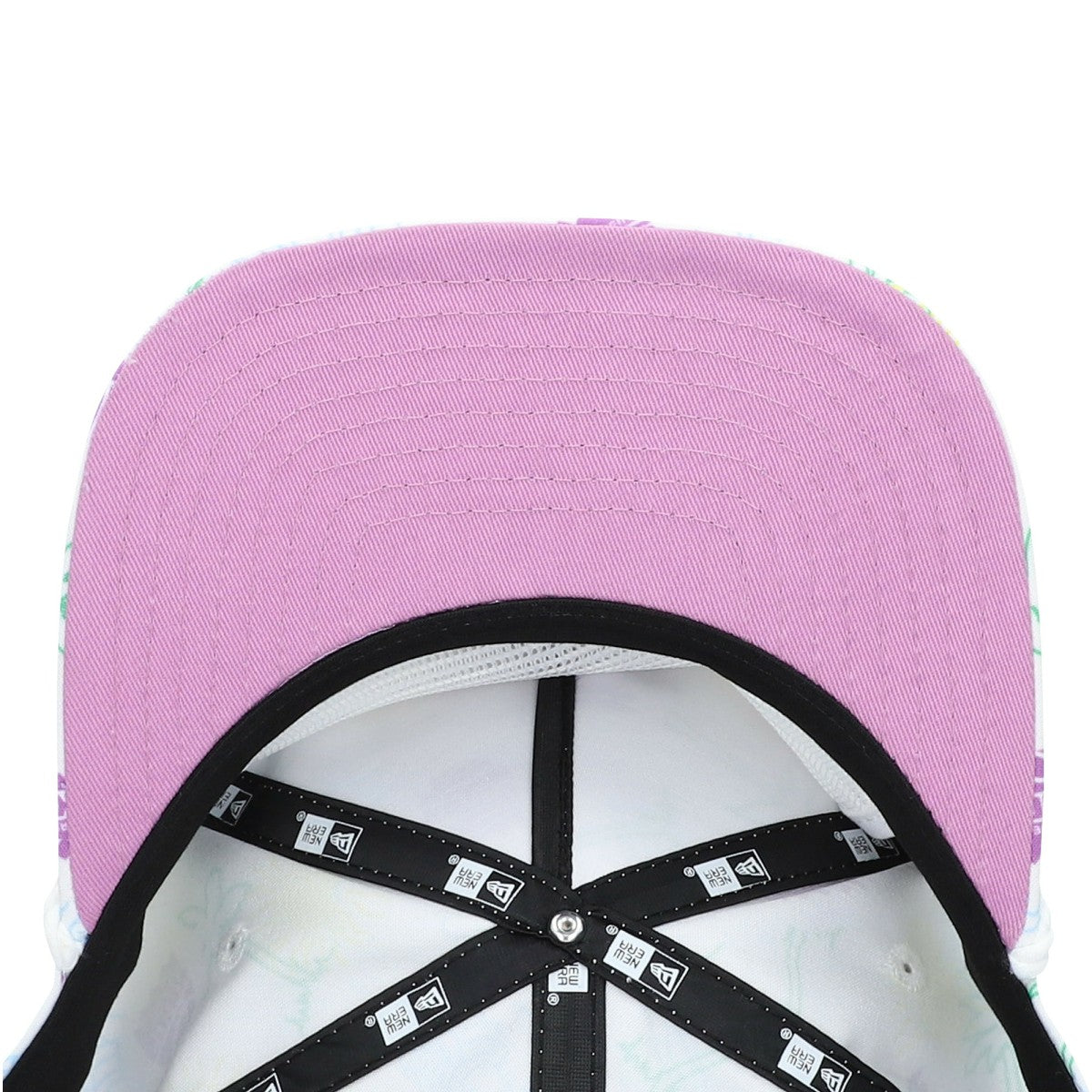 New Era Sacramento Kings Palm Trees and Waves Golfer Adjustable Hat White