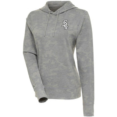 Chicago White Sox Antigua Women's Brushed Metallic Respite Pullover Hoodie Outlet