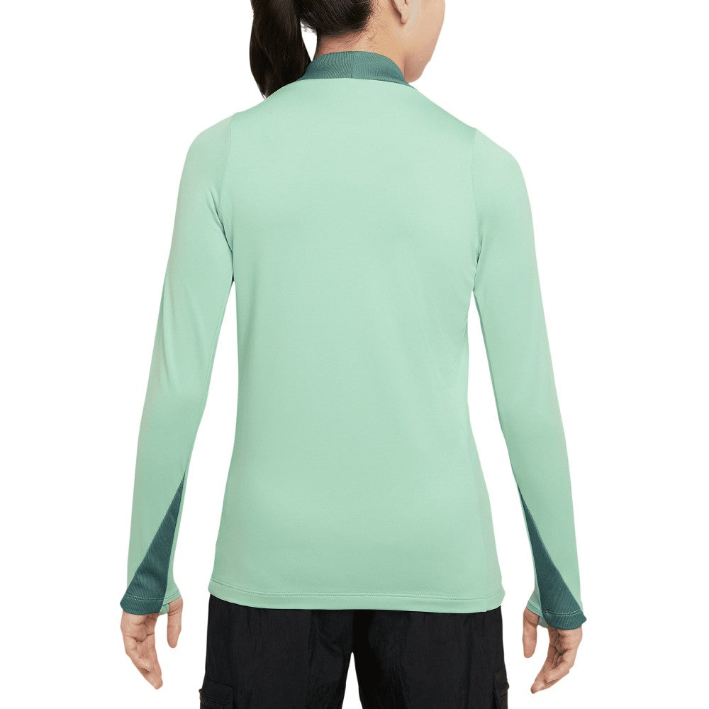 Nike - Tottenham Hotspur Youth 2024/25 Third Strike Drill Performance Quarter-Zip Top - Green