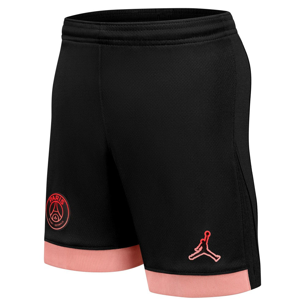 Jordan - Paris Saint-Germain Jordan Brand Youth 2024/25 Third Stadium Shorts - Black