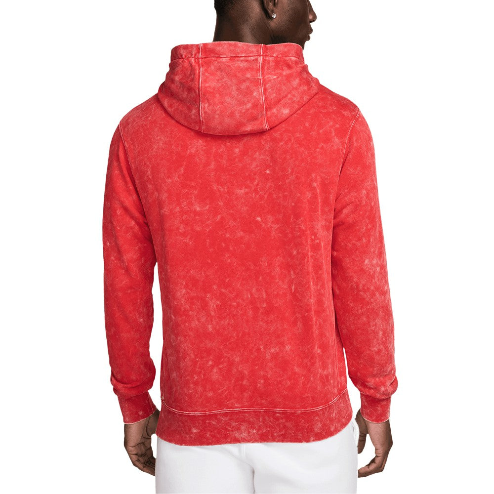 Nike - Paris Saint-Germain Club Washed Pullover Hoodie - Red