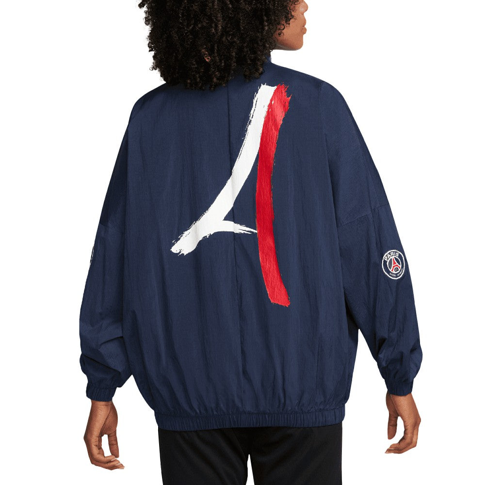 Nike - Paris Saint-Germain Women's Essential Windrunner Full-Zip Jacket - Navy