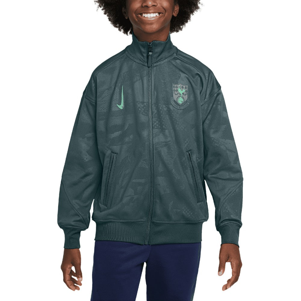 Nike - Tottenham Hotspur Youth 2024/25 Third Academy Pro Anthem Full Zip Jacket - Green