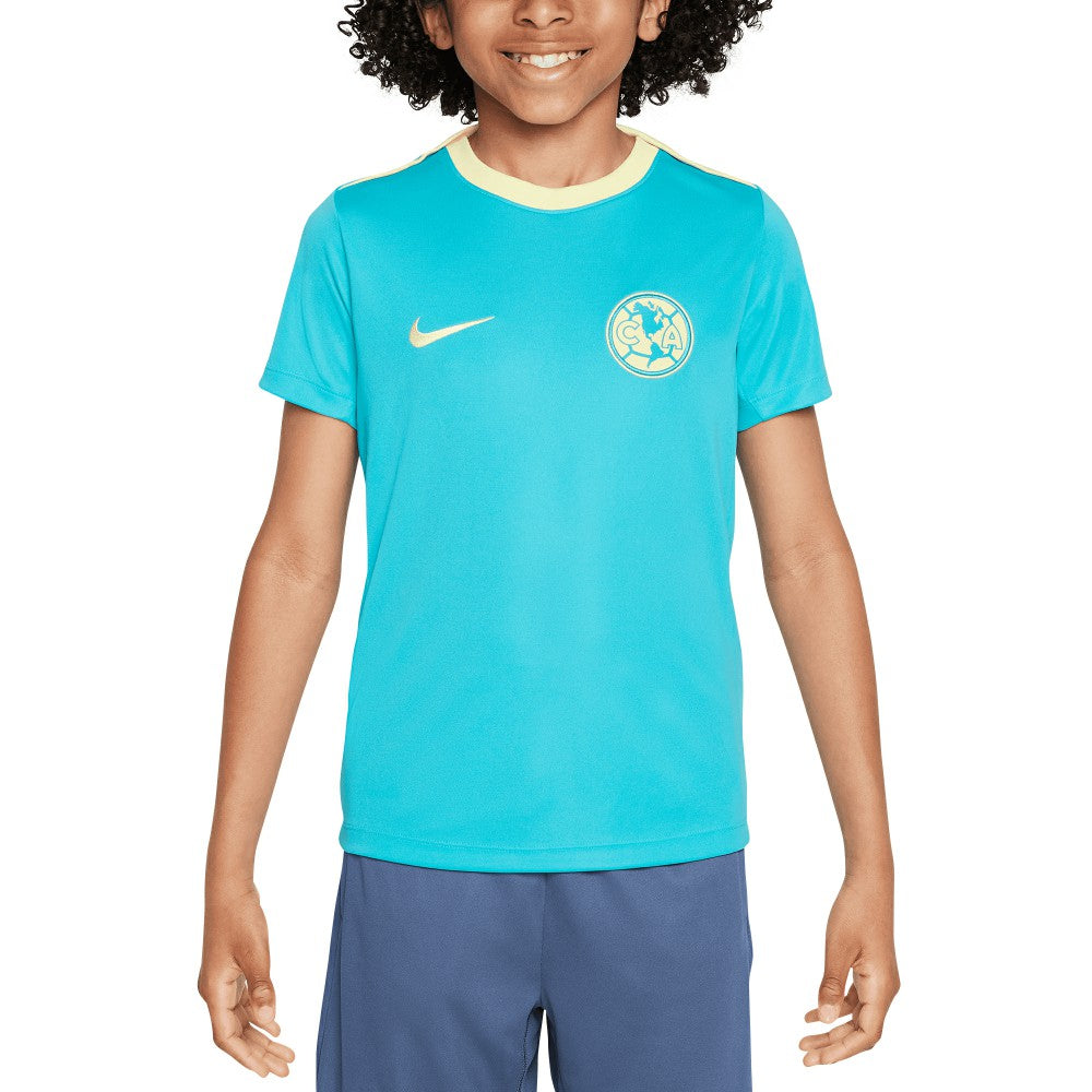 Nike - Club America Youth 2024/25 Academy Pro Top - Aqua
