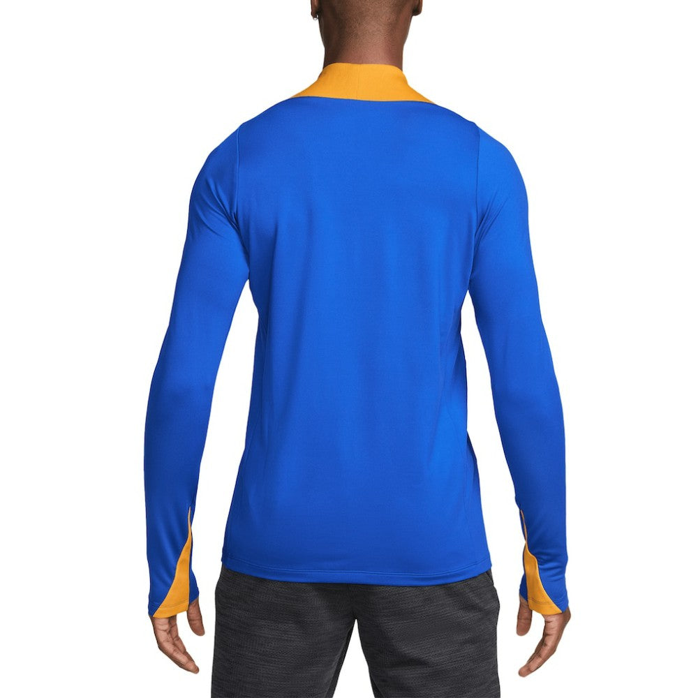 Nike - Inter Milan 2024/25 Third Strike Drill Performance Quarter-Zip Pullover Top - Blue