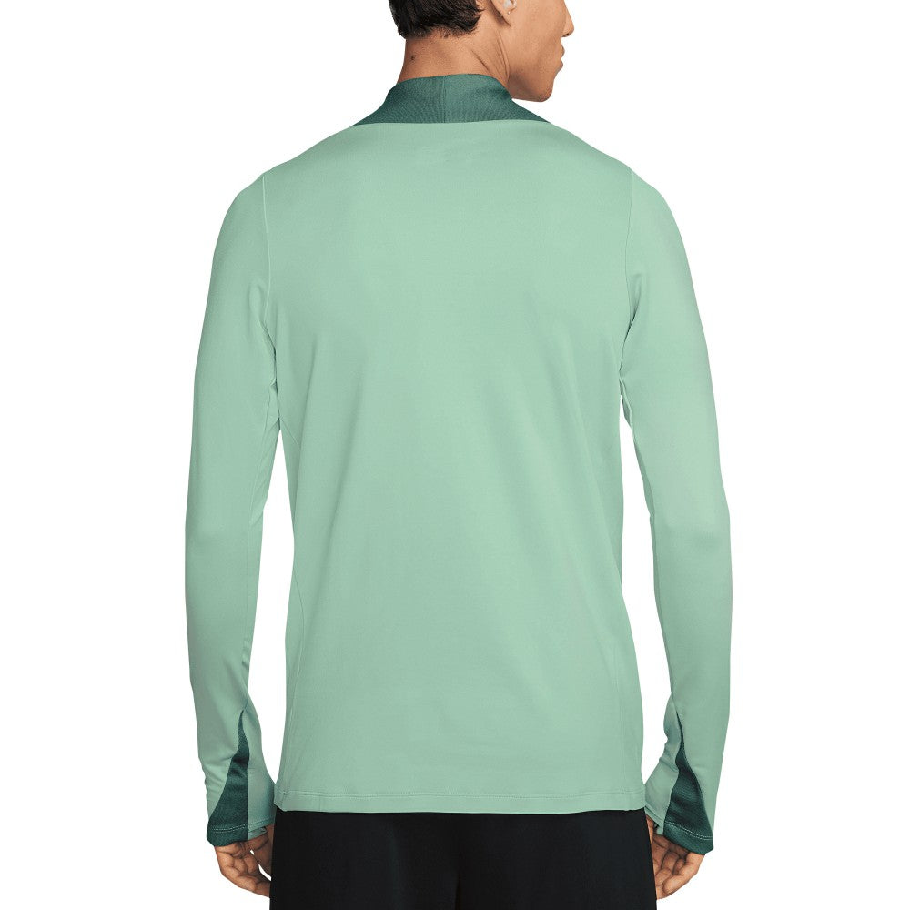 Nike - Tottenham Hotspur 2024/25 Third Strike Drill Performance Quarter-Zip Pullover Top - Green