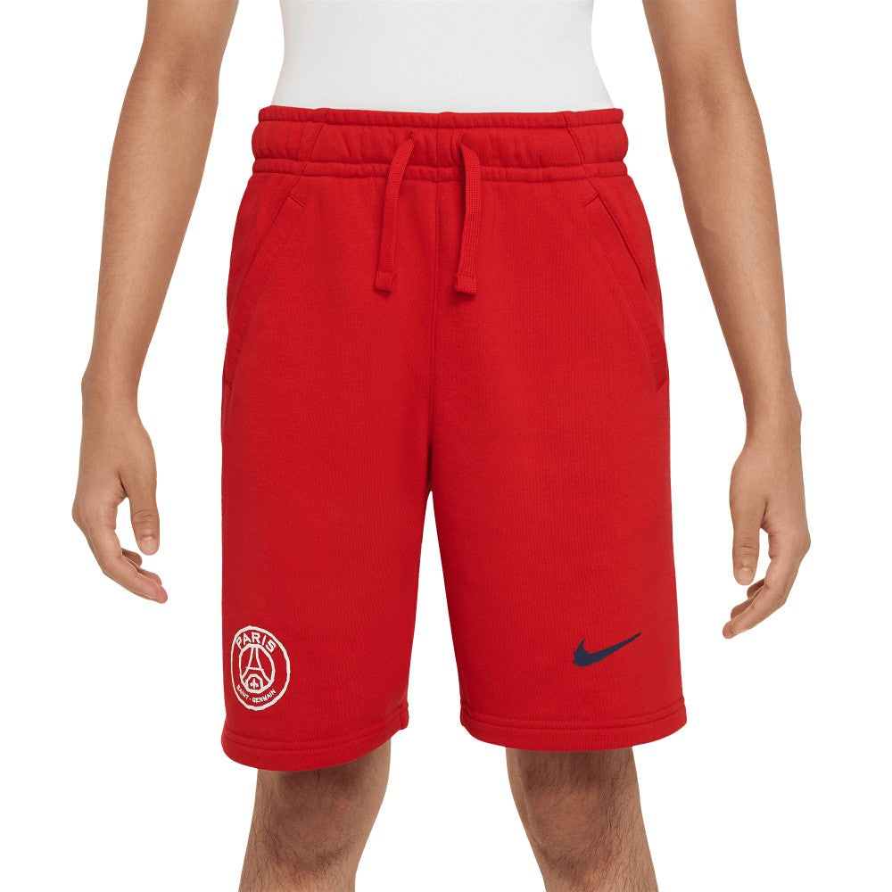 Nike - Paris Saint-Germain NikeYouth Club Shorts - Red